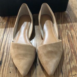JCrew Zoe Suede D’Orsay Flats 8.5